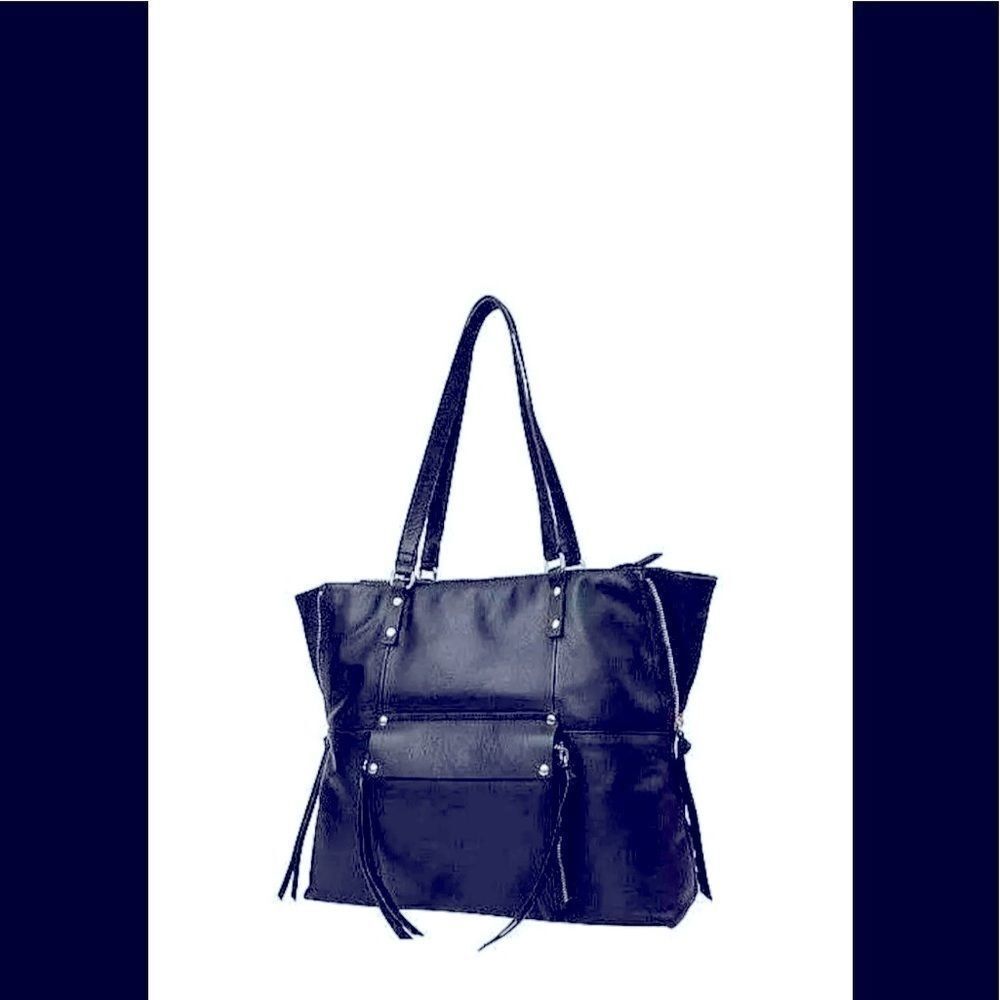🛍️Kooba GK1206/08 Everette leather tote Bags black